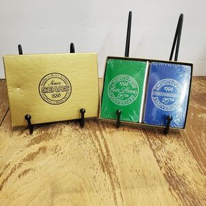 Playing Cards Vintage Double Deck  Weatherbeater 25th Anniversary. Unopened